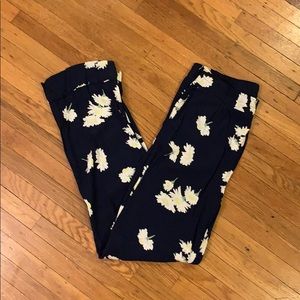 floral ganni pants
